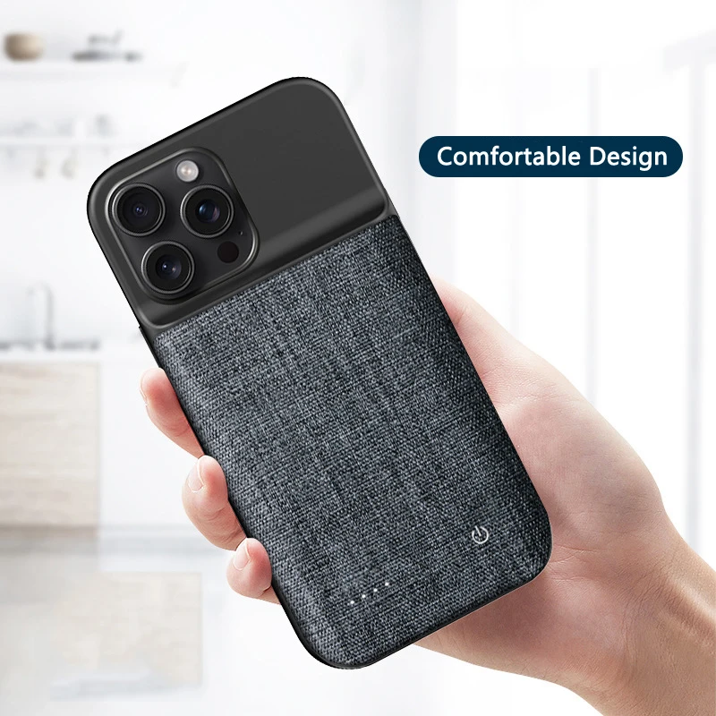 6800mAh Battery Charger Case For iPhone 15 Pro Max 11 12 13 14 Pro Max 12 13 Mini Power Bank Charging Case For iPhone XS Max XR