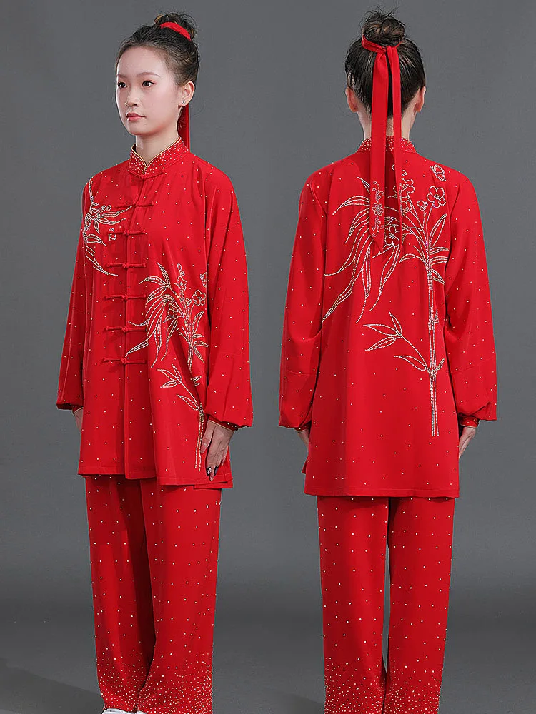 2026 New Women's Professional Tai Chi Suit - Lightweight Summer Wushu Outfit for Baduanjin, Competition & Daily Wear (Breathable