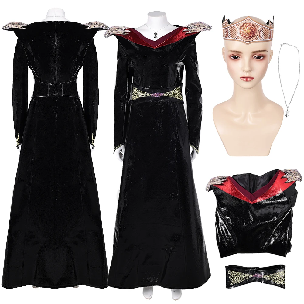 Bal aenile-Costume Cosplay pour Femme et Fille, Tenue de Maison de Télévision, Dragon Fantrenfor, Déguisement pour Adulte, Halloween, Carnaval, ixImbibée