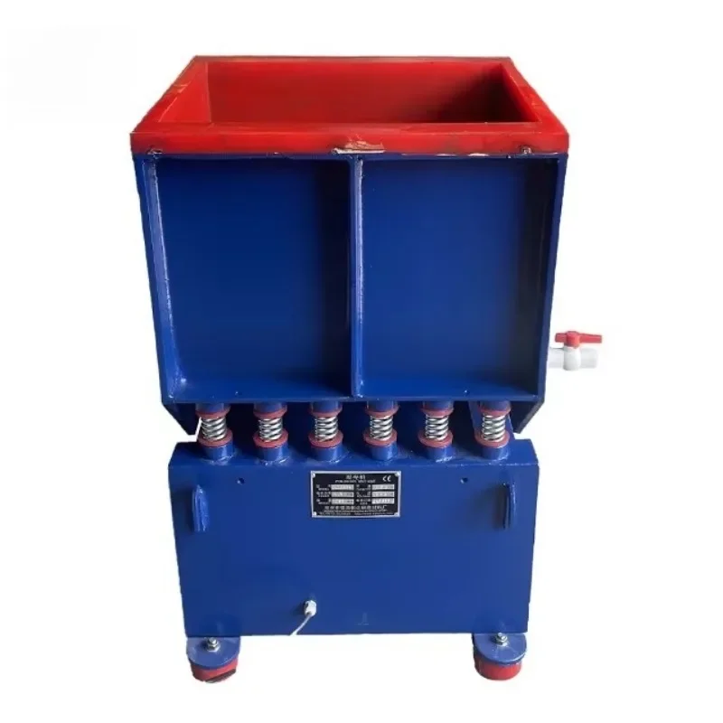Hengda 160L Stainless Steel Automatic Linear Horizontal Vibration Grinding Polishing Machine with Long Groove Motor