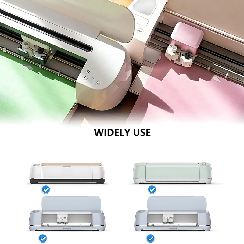 Cuchilla de corte profundo para Cricut Maker 3/Maker/Explore 3/Air 2/Air/One/Venture, hoja de punto profundo de 60 ° y carcasa