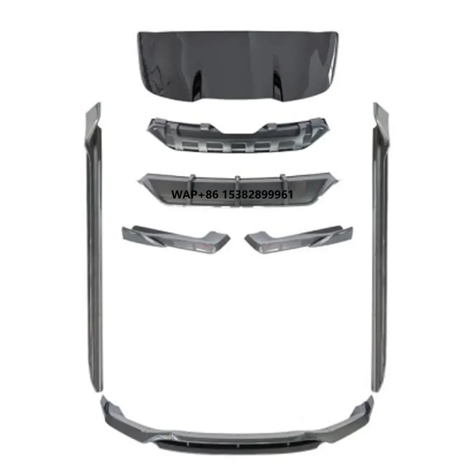 

F15 Black Knight Style Carbon Look Car Front Lip Rear Diffuser Side Skirt Vents Spoiler Body Kit Aero Kit for X5 F15