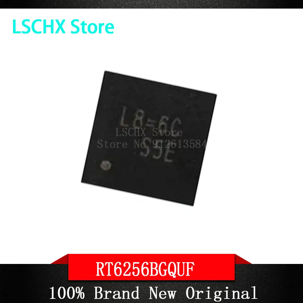 (2-10piece) 100% New RT6256BGQUF RT6256B For Code : L8=.. QFN-12 Chipset