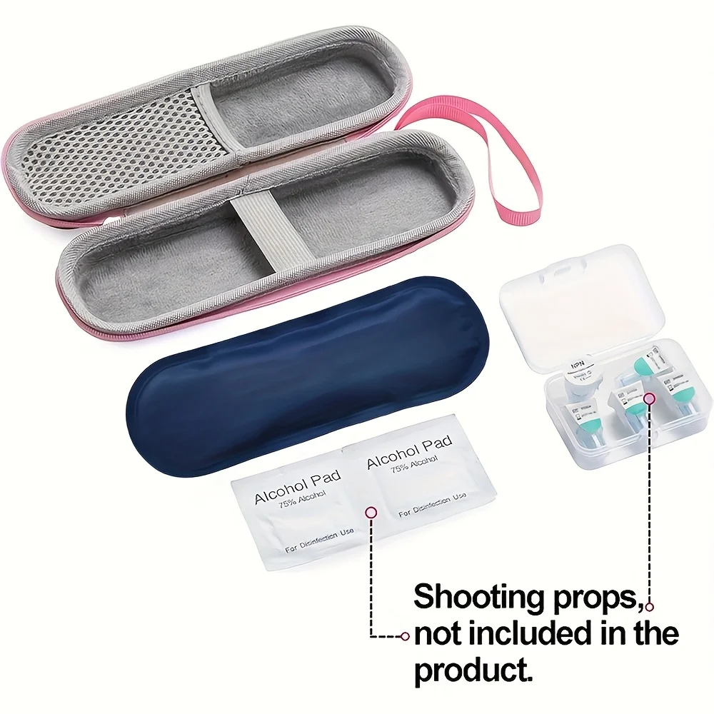 Insulin Refrigerated Travel Case, Portable Insulin Travel Case, 2-4 Hour Refrigeration, Comes with 1 65g Reusable Ice Pack
