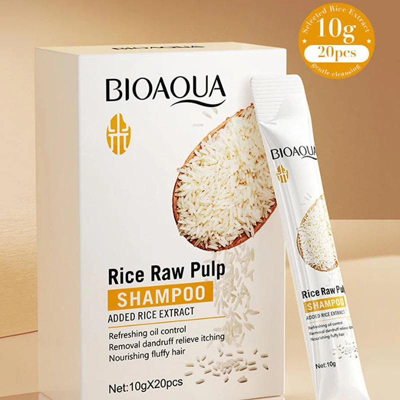 

BIOAQUA Rice Milk Hair Mask 5 Seconds Soft Natural Repair Magical Prevent Dryness Split Damage Beauty Frizz Hair Care