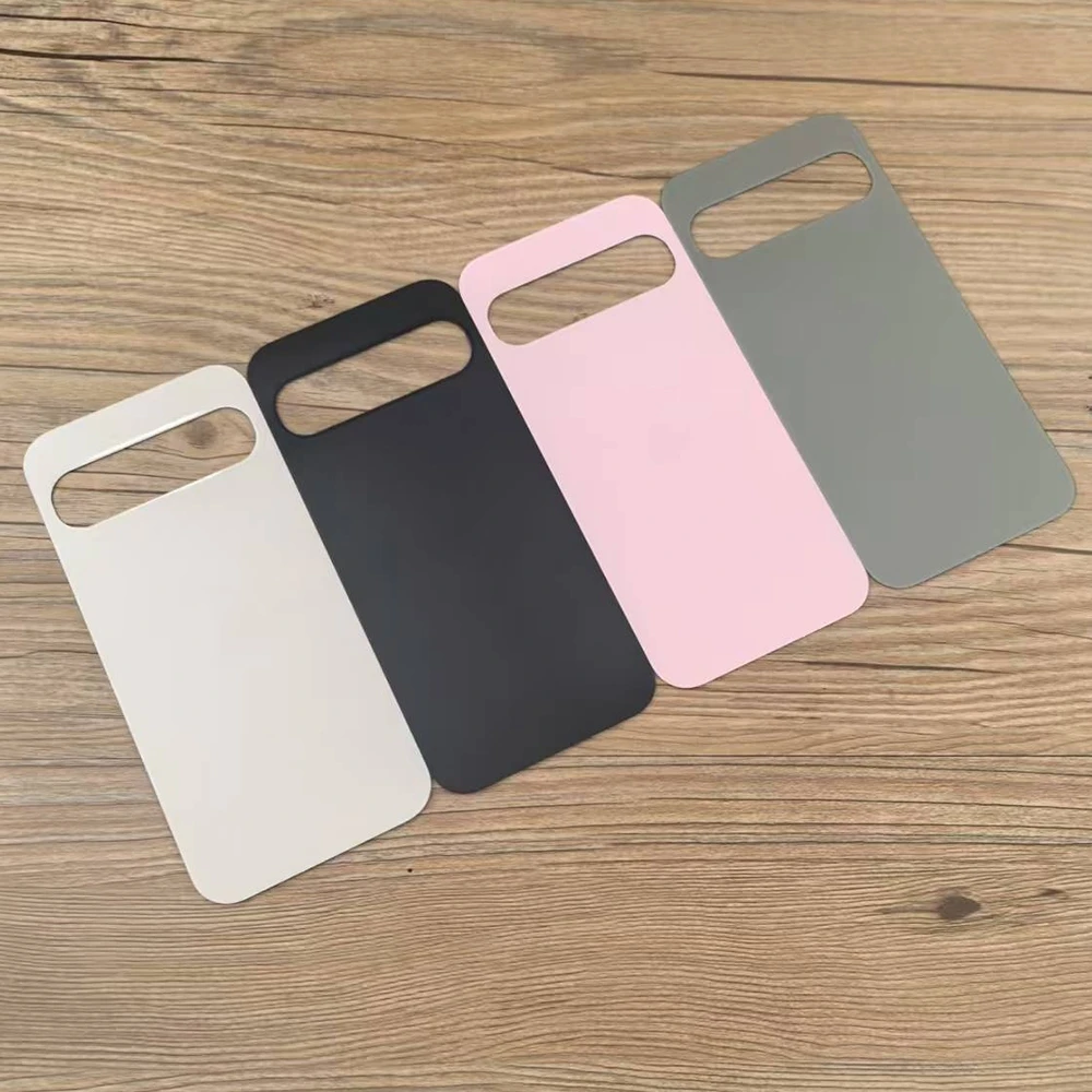 For Google Pixel 9 Pro 9Pro Back Glass Battery Cover Rear Housing With/Without Camera Lens Frame Repair Replacement Parts & Glue