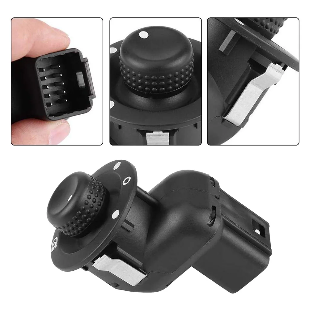 NCSMT Car Rearview Mirror Electric Button Control Switch for Renault Laguna II Megane 2 8200109014