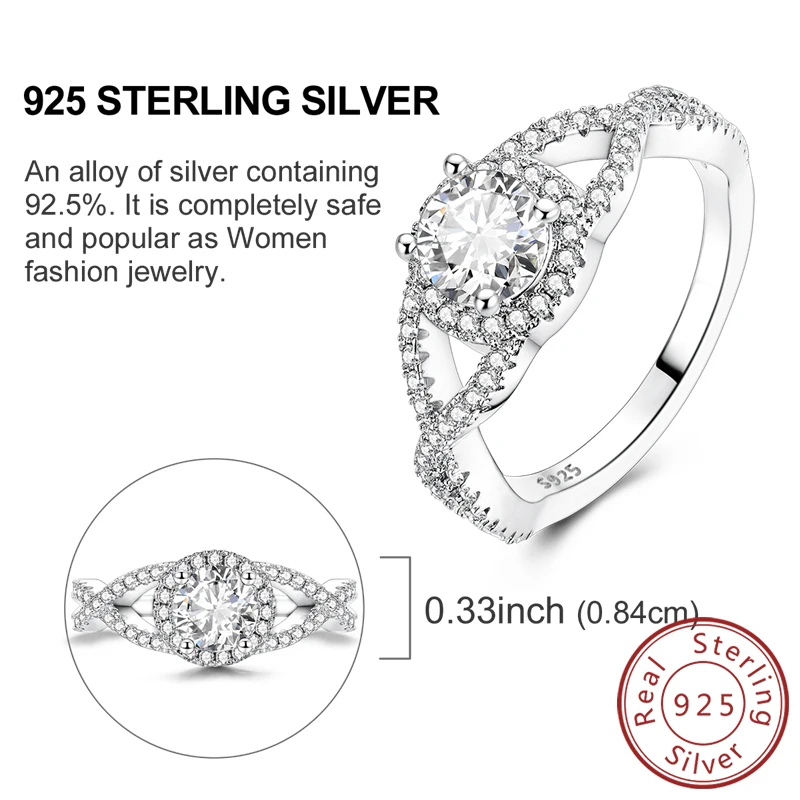 Women's 925 Sterling Silver Retro Heart Bow Star Ring
