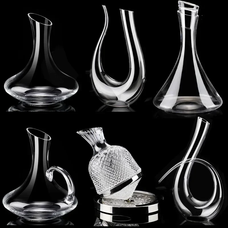 

High-grade crystal glass red wine decanter household dispenserEuropean red wine jug wine personality jug set