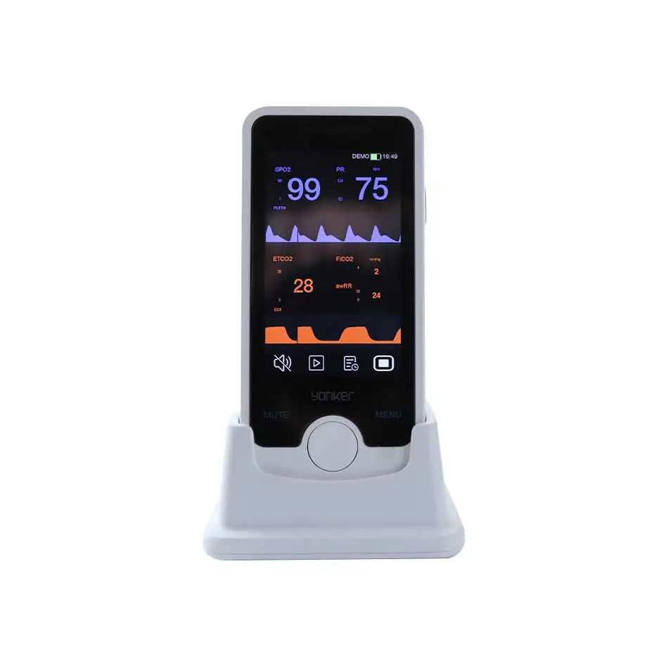 GISTARPET Veterinary Pet Hospital NIBP/ETCO2 /SPO2/PR Diagnostic and Monitoring Equipment Portable Blood Oxygen Monitor