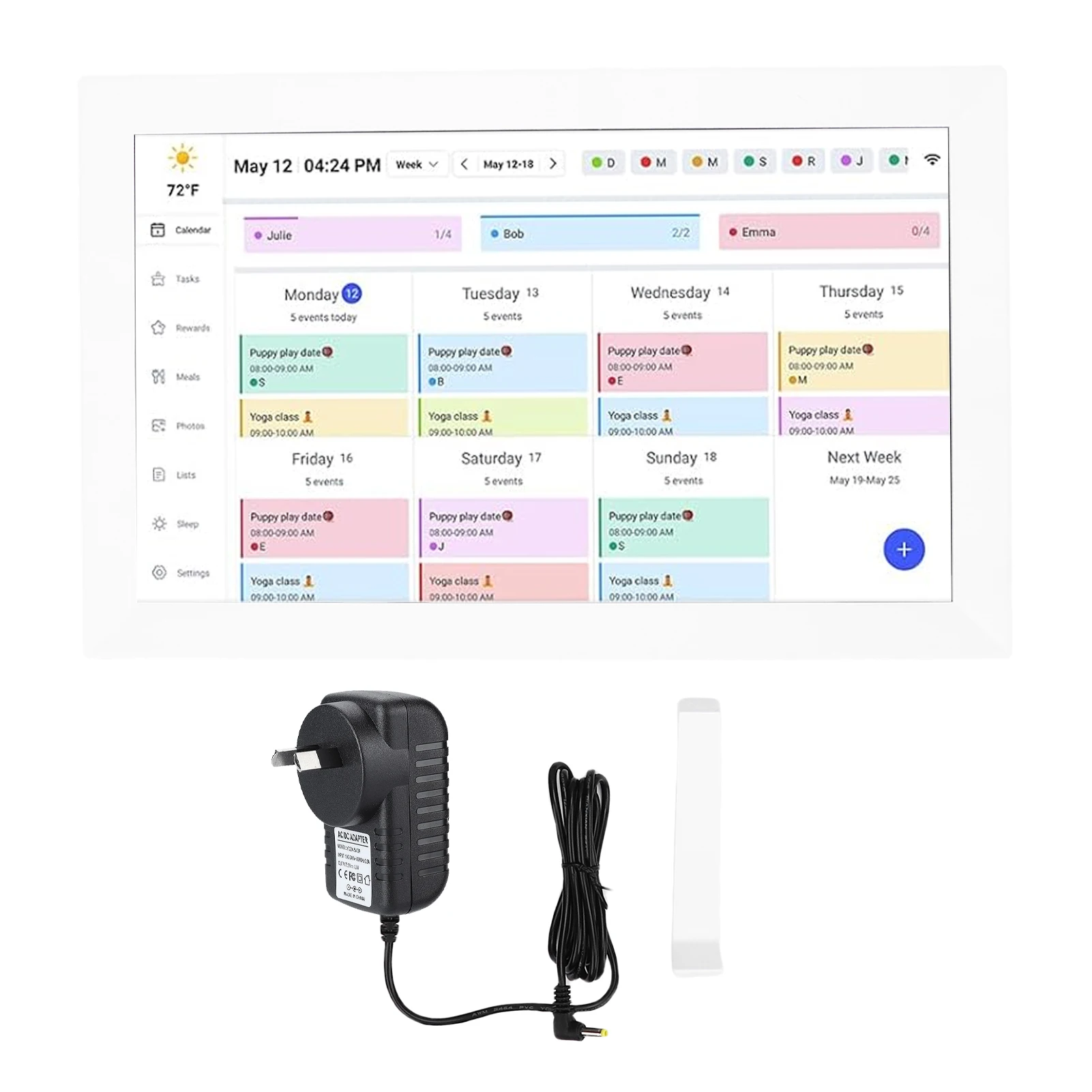 Slimme digitale kalender 1080P 15,6 inch touchscreen WiFi interactief display Digitale fotolijst Kalenderplanner met APP
