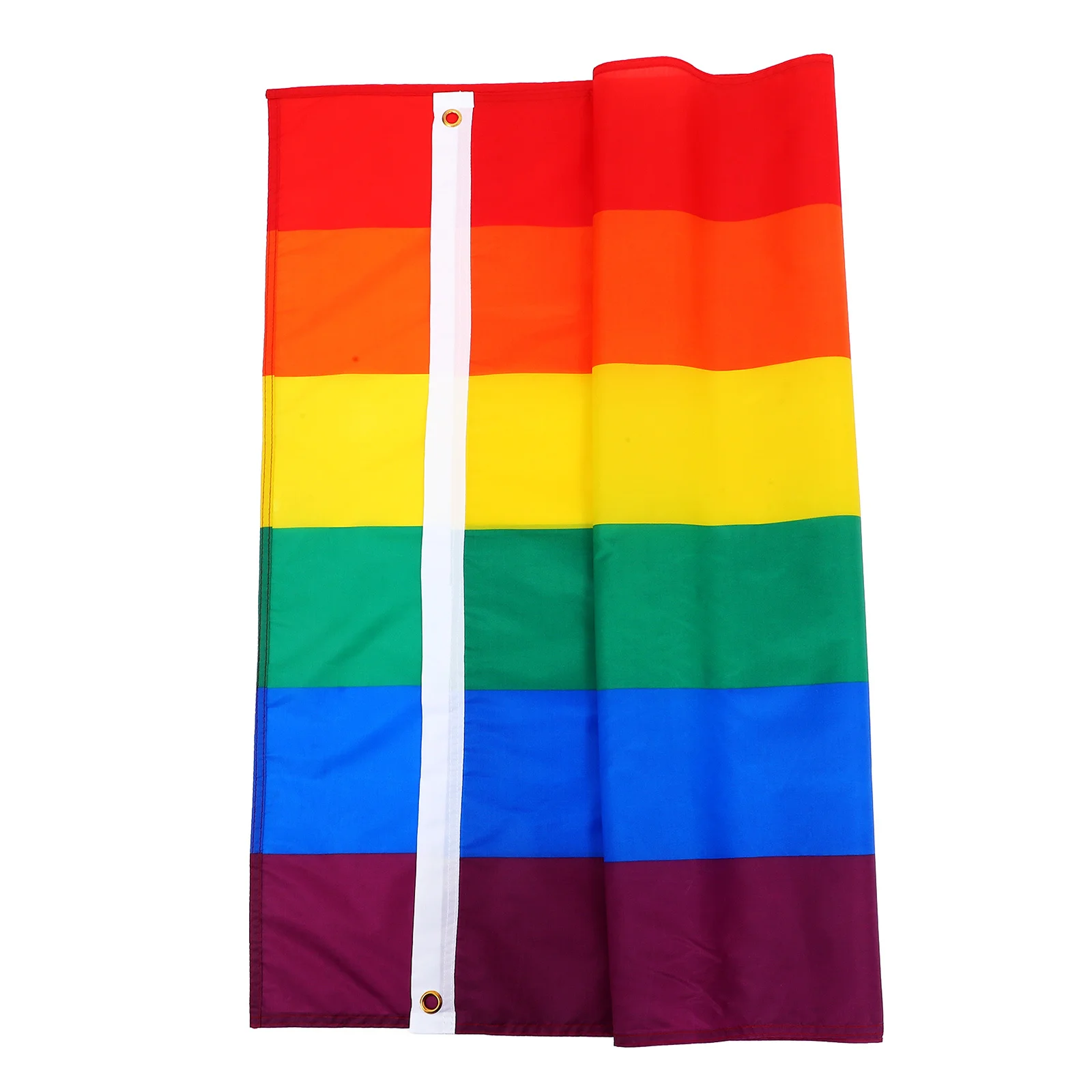

Rainbow Polyester Pride Flag Decorative Outdoor Banner Party Garden Flag Indoor Festival Decor Outdoor Banner Decoration