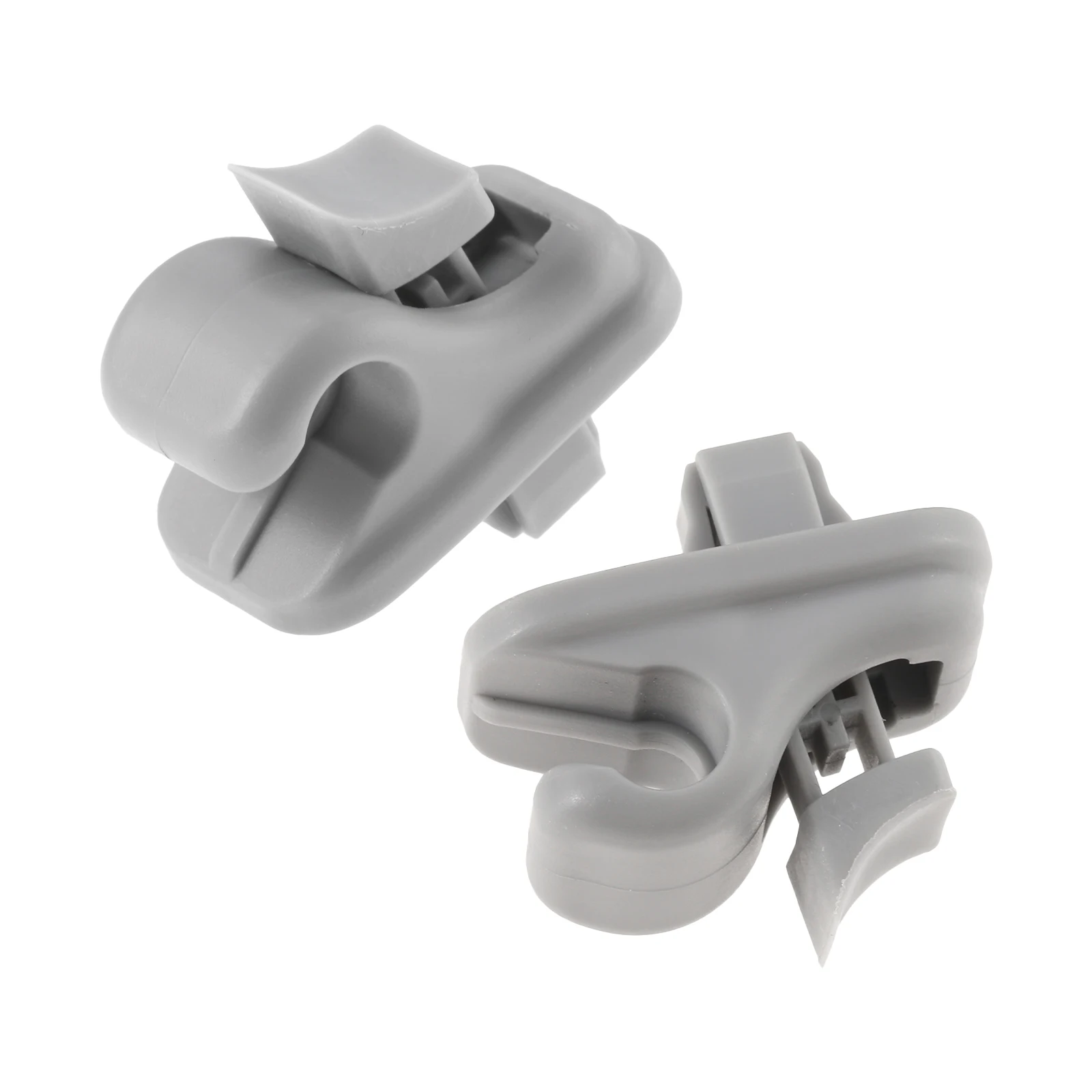 2Pcs Car Visor Clip Vanity Mirror Buckles Plastic Clips 84851-77K00-6GS 84851-65D00 for Suzuki SX4 Swift Alto Vitara Sidekick