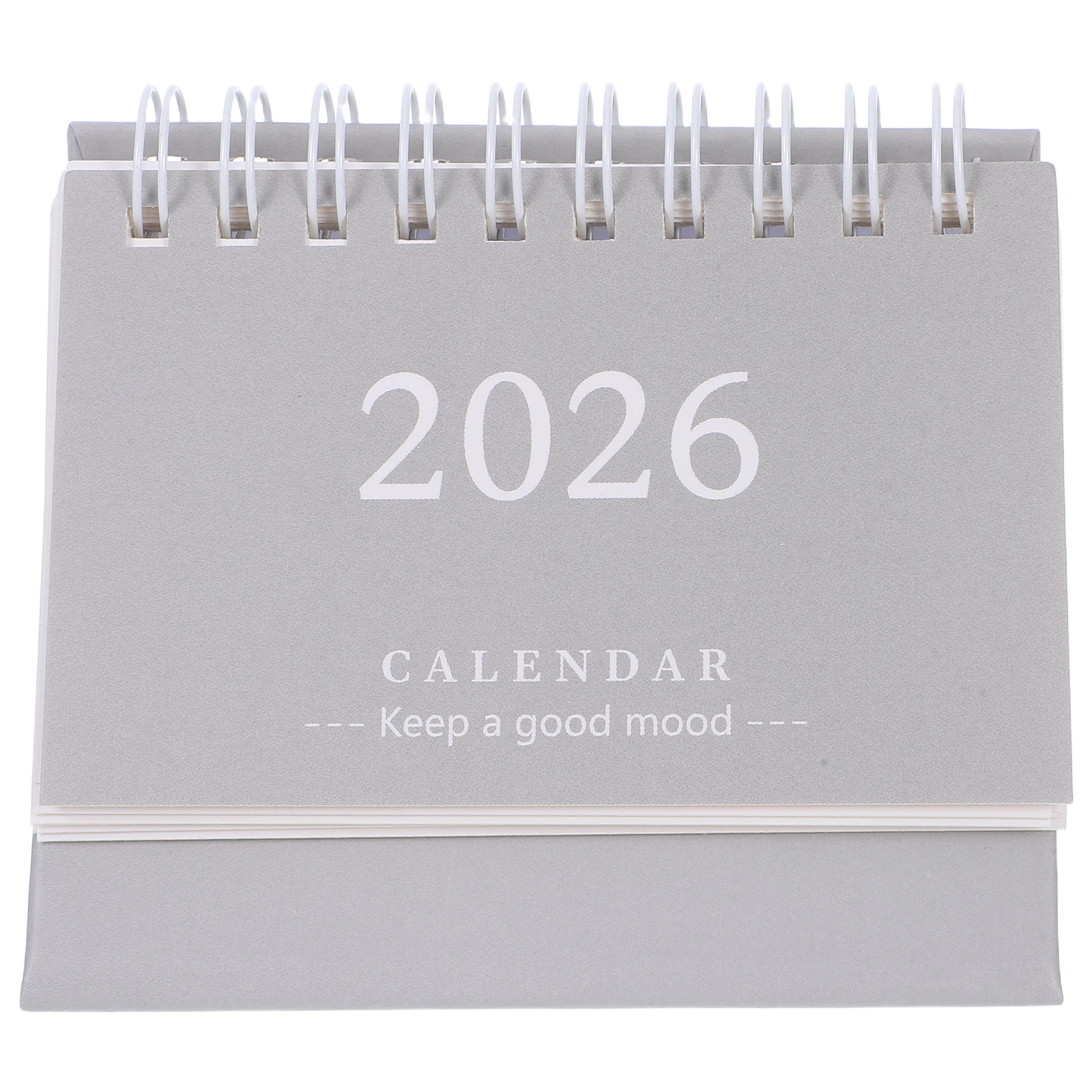 

2026 Mini Desk Calendar Compact Foldable Standing Flip Small Desktop Monthly Planner Office Desk Planner Standing Calendar