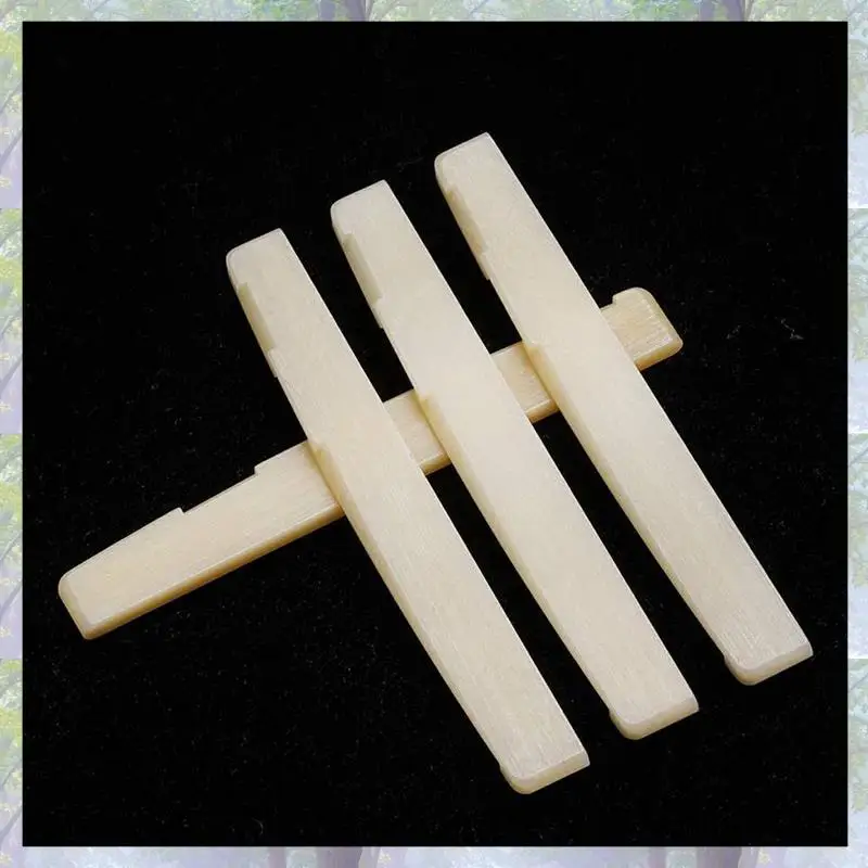 Natural Cattle Bone Guitar Nut Saddle Acoustic Guitar Nut Saddle For Acoustic Guitar For Guitar