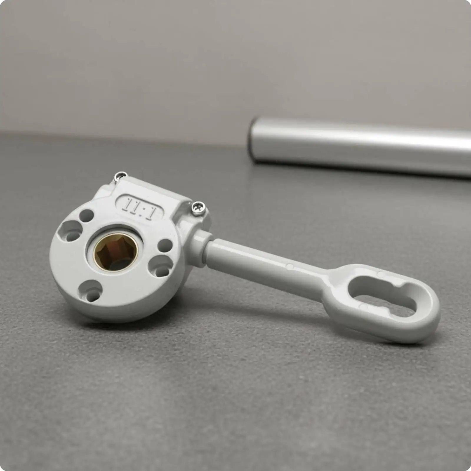 11:1 Awning Crank Gearbox Easy Installation Outdoor Hardware Weather Resistant