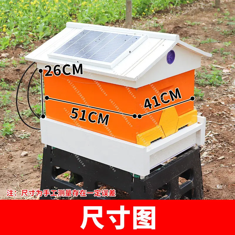 New Type of Intelligent Bee Italian Bee Solar Power Supply Honeycomb Can Adjust The Temperature and Humidity in The Inductively