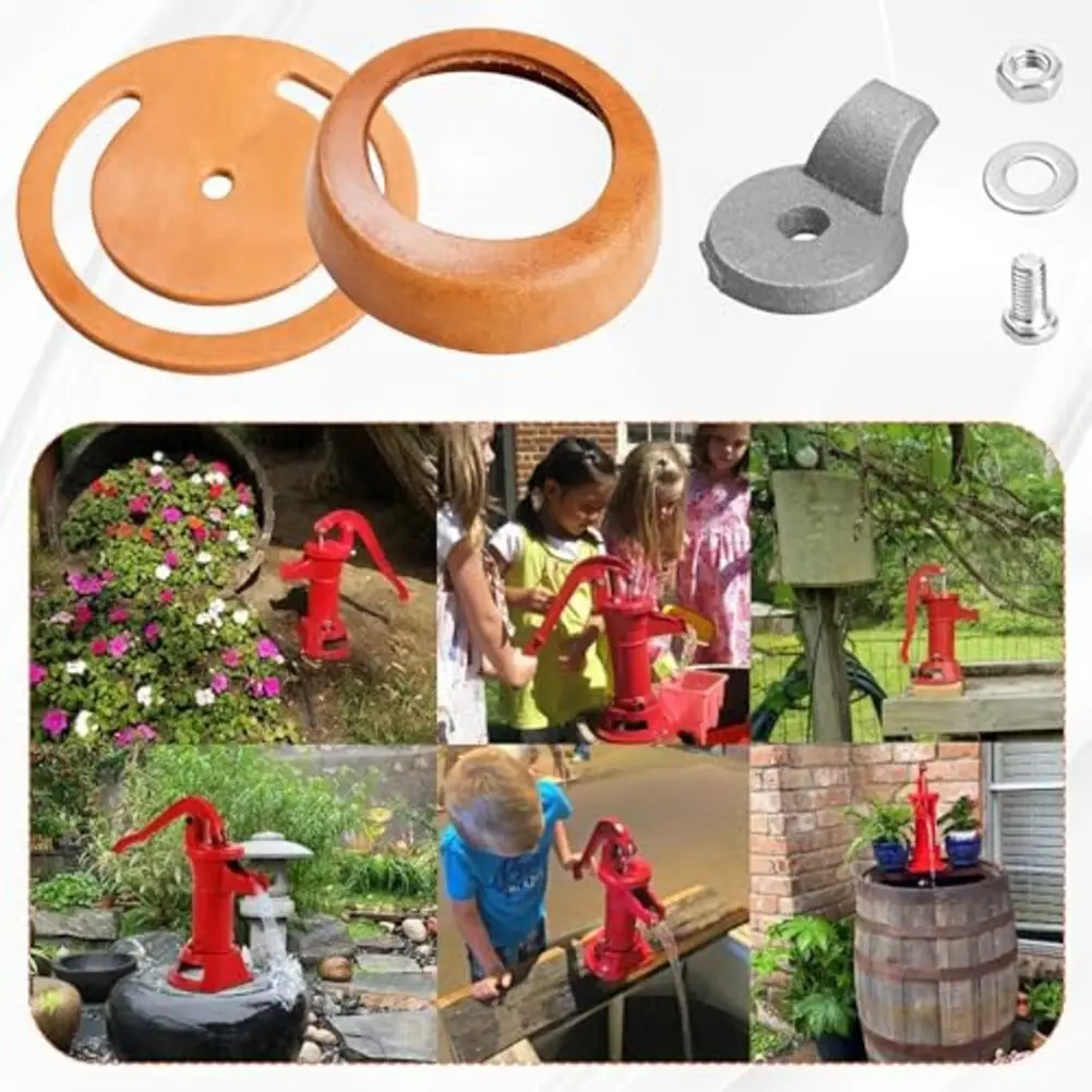 Water Pump Components Check Valve Kit Routine Maintenance Close-Grain Cast Iron Comprehensive Kit Hassle-Free Setup