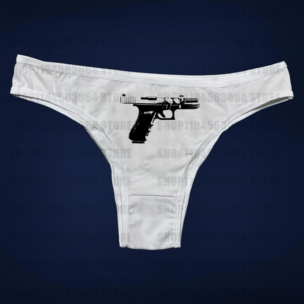 2026 new women's pistol printed underwear thong summer European and American re… - Image 2
