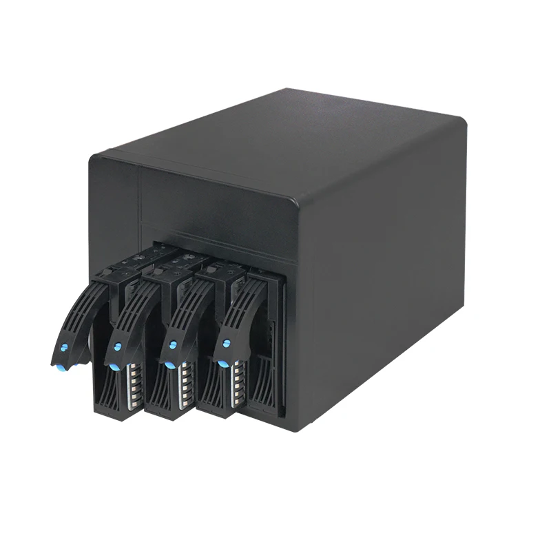 Obudowa NAS z 4 dyskami Możliwość wymiany podczas pracy Domowe miejsce do przechowywania Prywatny serwer w chmurze 4 Pusta obudowa NAS