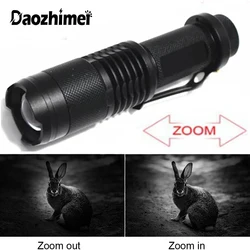 10W LED Infrared Hunting Flashlight SK98 Mini IR850 Night Vision Zoom 5-Modes Waterproof headlight Outdoor 18650 Tactical Torch