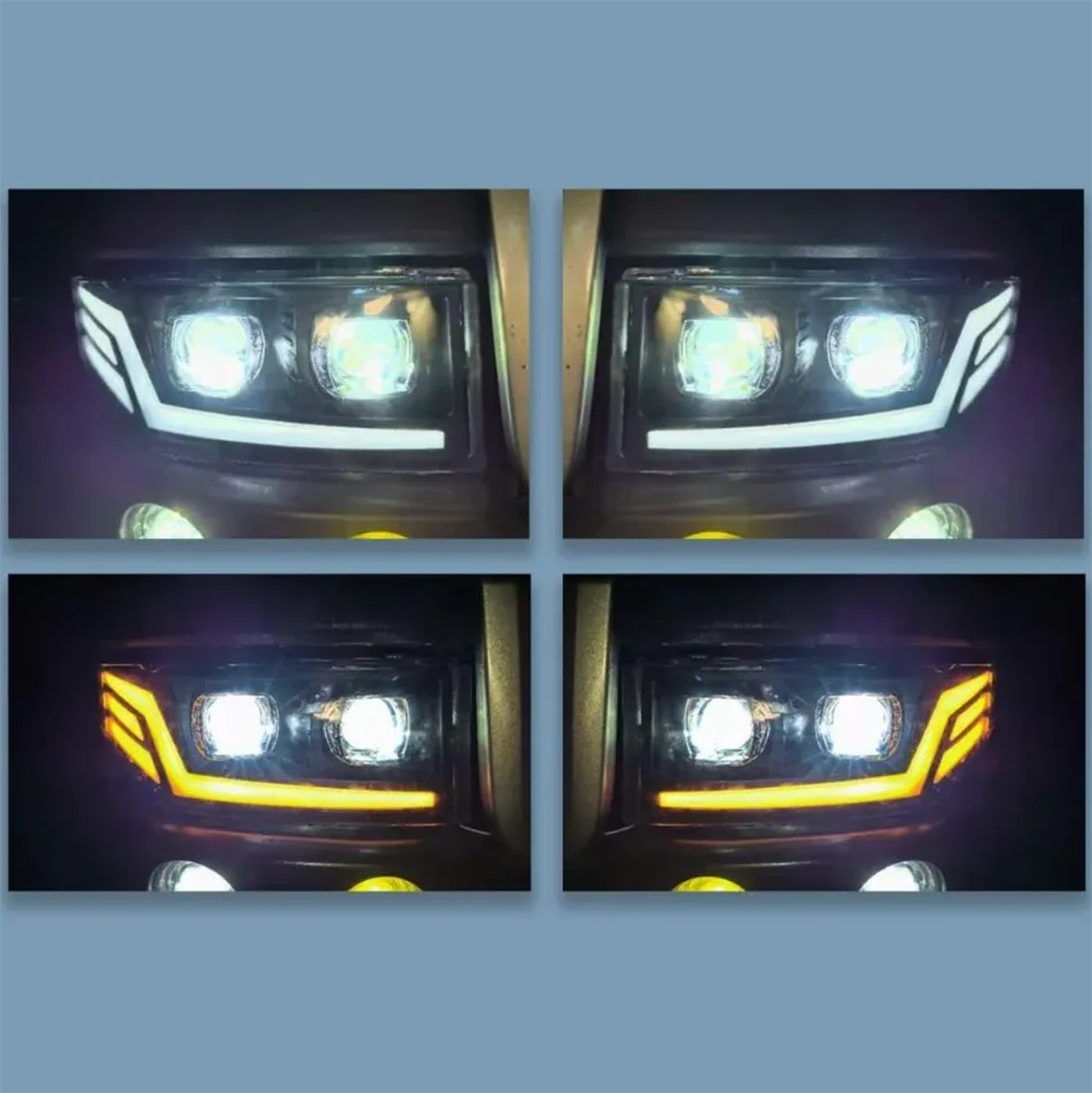 2 PCS Pair LED Truck Head Lamp For SCANIA G440 G400 G450 P410 R420 Truck LED Head Lamp1446588 1474658