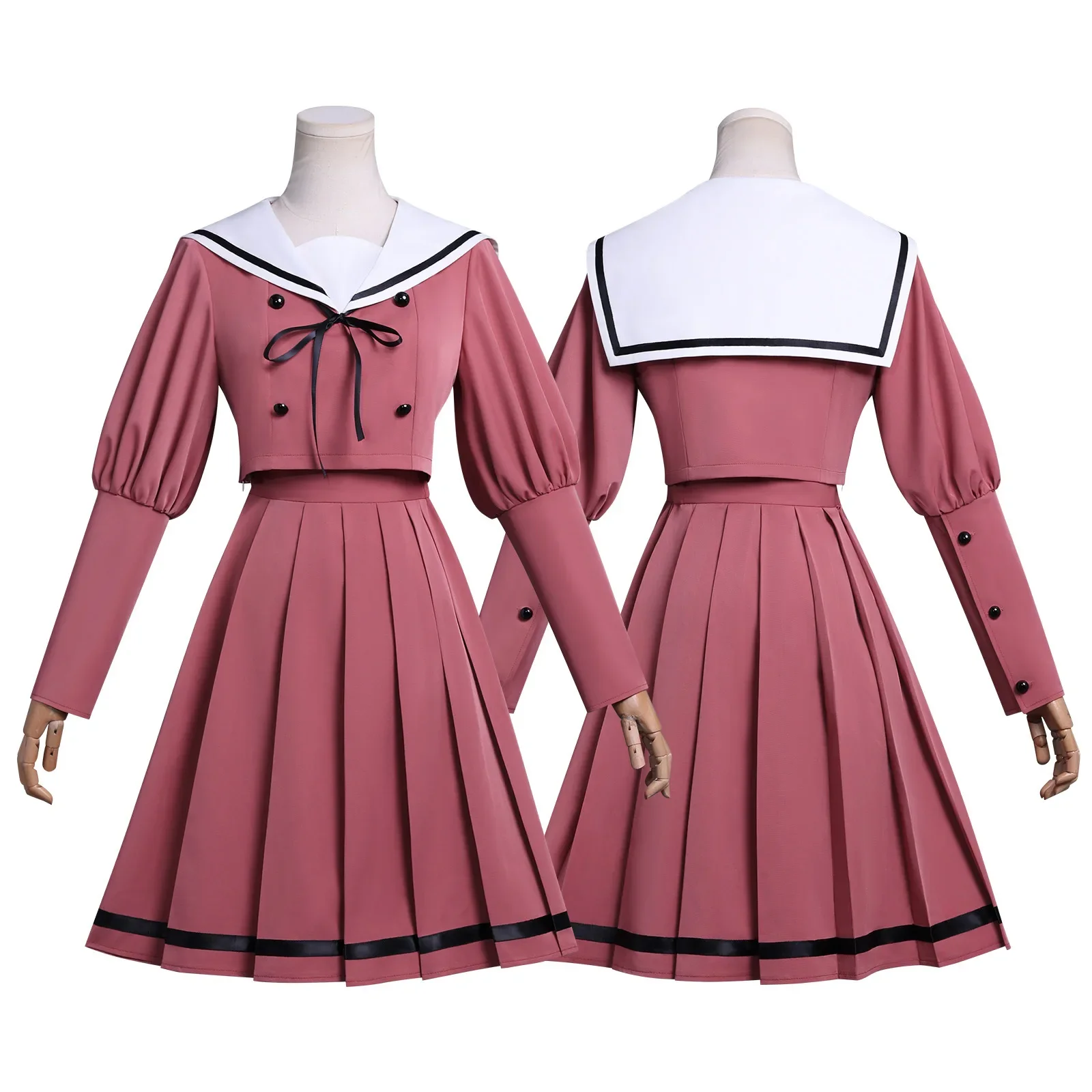 Flores aromáticas que florecen de forma majestuosa, cosplay de Kaoru Ran y Kaoru Kuri, uniforme escolar, atuendo diario y ropa