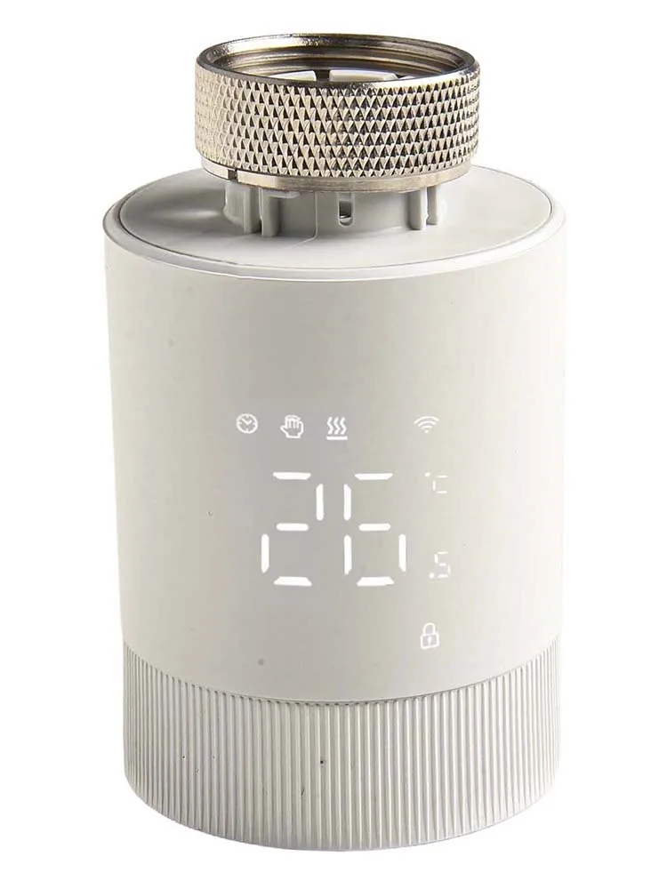 For Tuya Smart Wifi Thermostatic Radiator Valve TRV Programmable App Remote Temperature Controller With For Alexa For Google