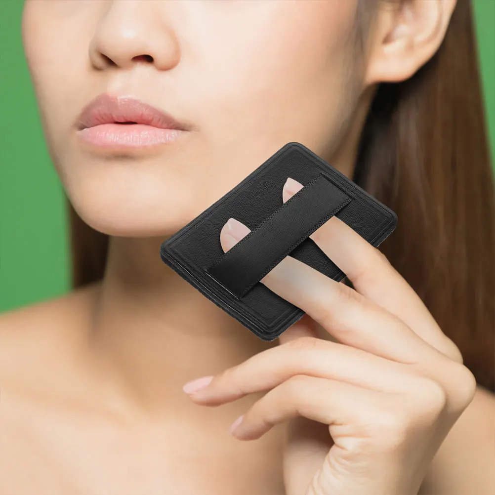 

6pcs Black Thin Replacement Powder 65x45x4mm Square Makeup Tools for Face Foundation Cosmetics