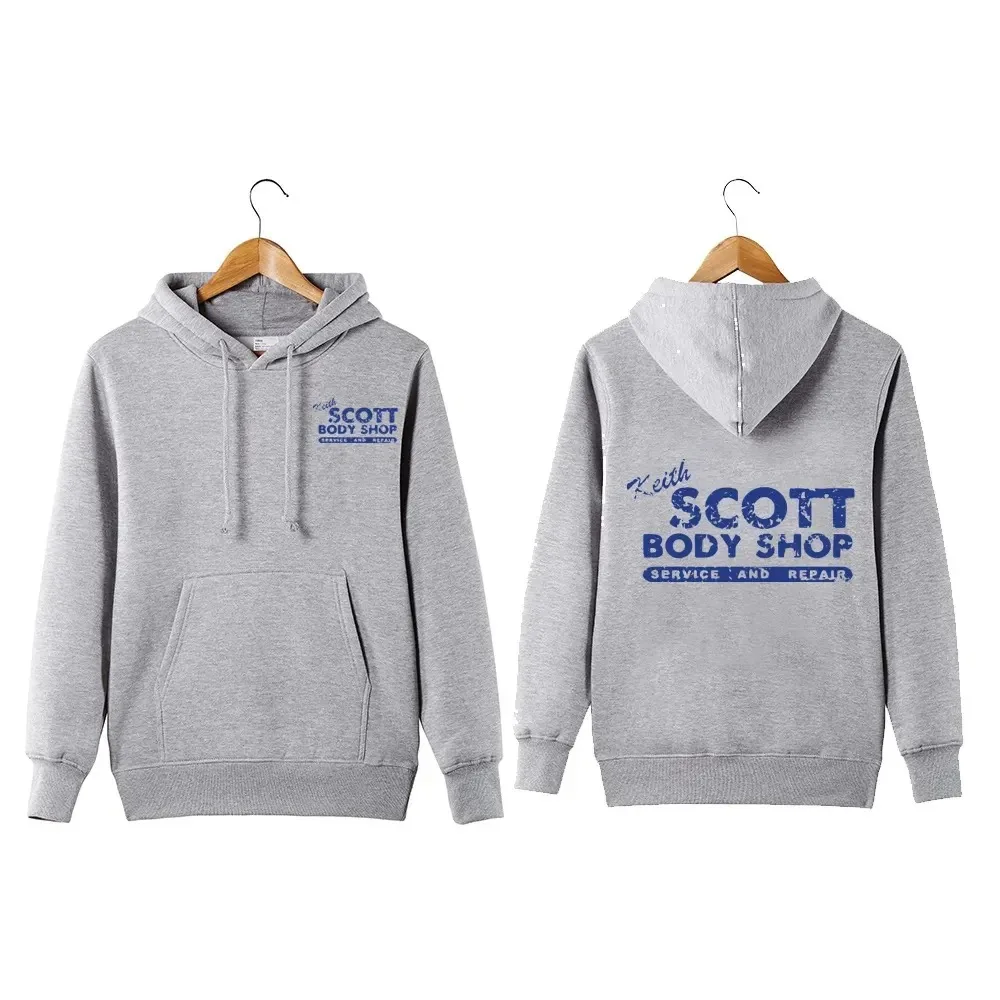 Stile Vintage Keith Scott Body Shop Hoodies Mens Con Cappuccio One Tree Hill Meccanico Di Auto Keith Scott Negozio Di Corpo Con