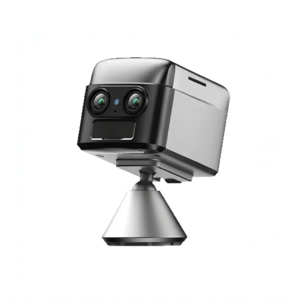 Mini 4G Security Camera Dual Lens 1080P Wireless Smart Surveillance Outdoor Indoor Home Monitor PIR Human Detection Audio