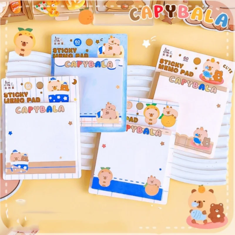 24pcs-lot-kawaii-capybara-memo-pad-cute-n-times-stationery-label-notepad-bookmark-post-school-supplies