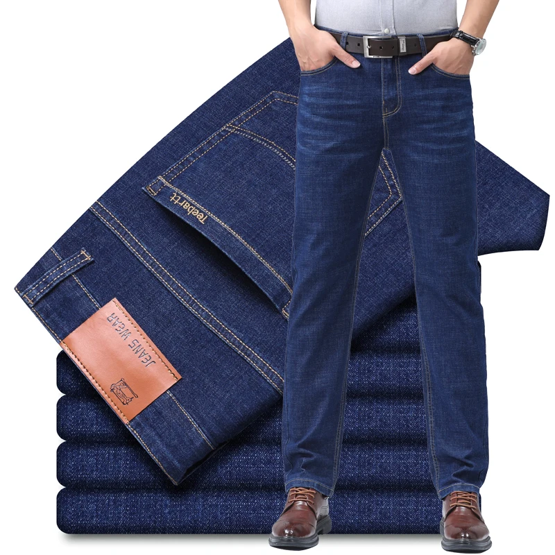 Skinny Jeans Ripped - Jeans in Denim Sottile Ice Silk