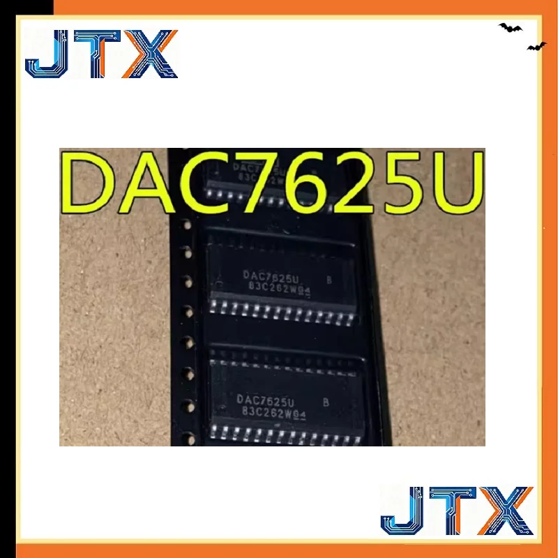1PCS/LOT  Digital to Analog Converter Chip DAC7625 DAC7625U DAC7625UB SOP-28