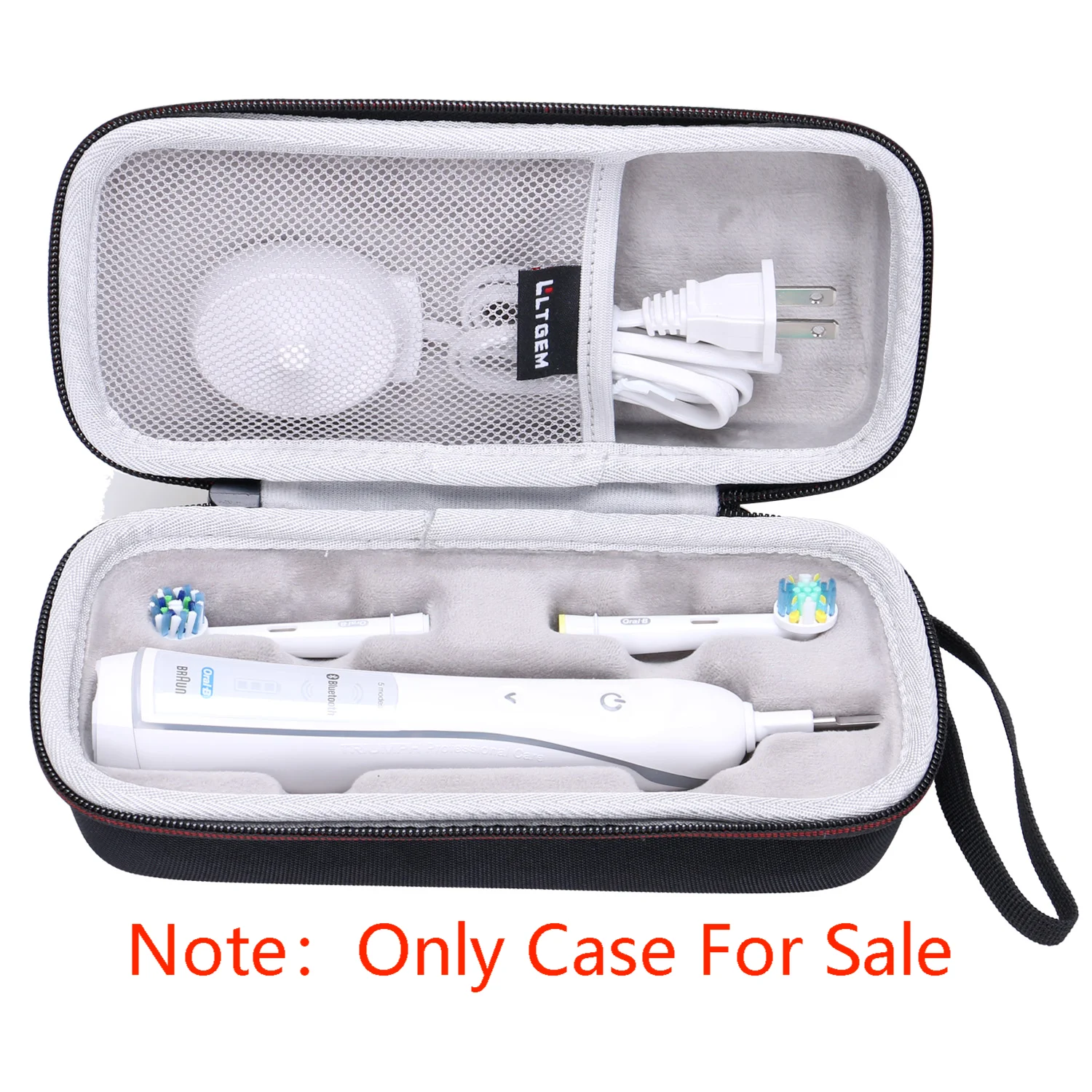 

LTGEM EVA Hard Case for Oral-B Pro 1000 & 5000 Electric Power Rechargeable Battery Toothbrush - Travel Protective Carrying Stora