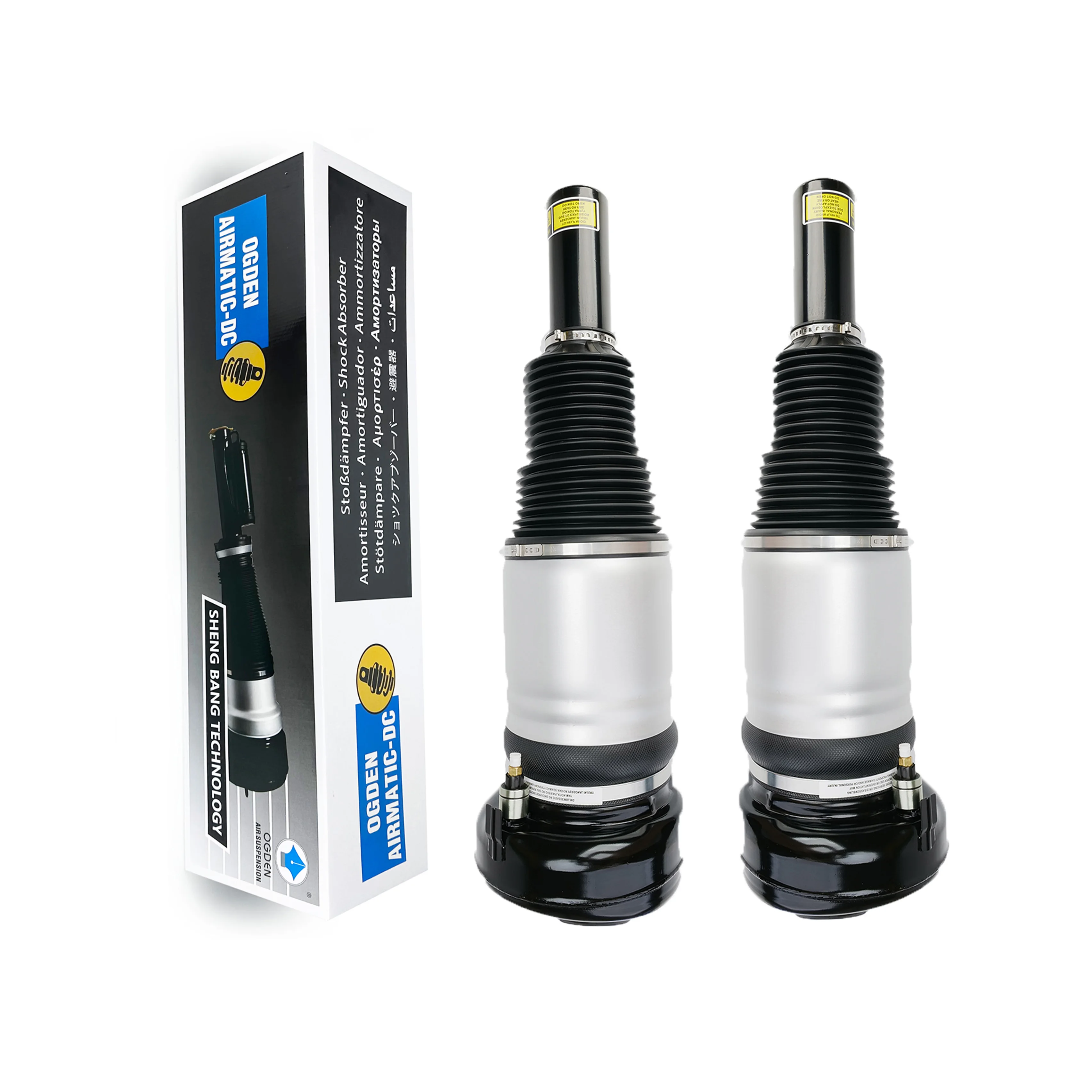 OGDEN Pair Front L/R Air Suspension Strut Shock for 18- Audi A8 4N8 D5 4.0L 4N0616039R 4N0616040R
