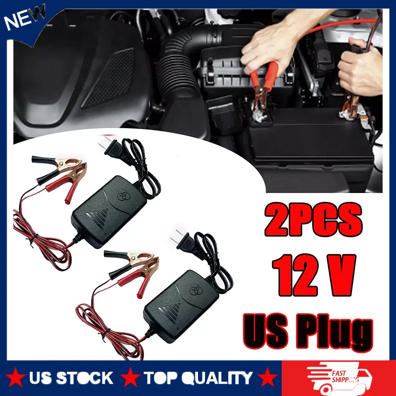 

Автомобильное зарядное устройство 12 В, свинцово-кислотное со световым индикатором, 14,4 В, двухпроводной зажим «крокодил», 2 шт., розетка для автоматической зарядки для кемпинга