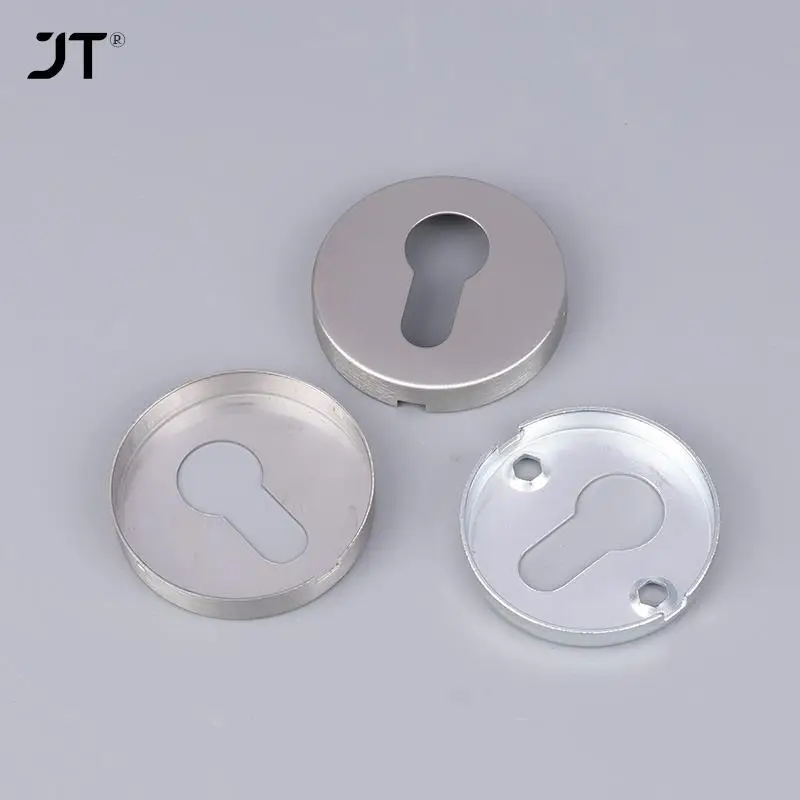 4Pcs Round Stainless Steel Corrosion Covers Set Hardware Lock 304 Keyhole Cover Lock Cylinder Escutcheon Accessories