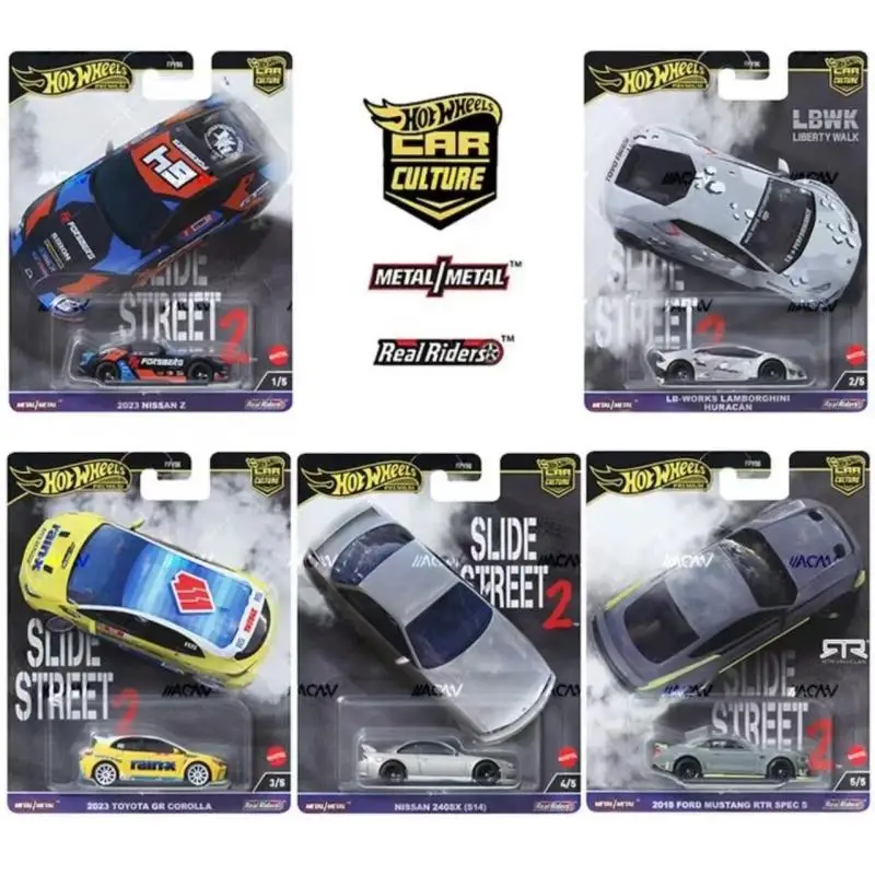 รถฮอตวีลส์ของแท้ วัสดุอัลลอยด์ ชุดดริฟท์ความเร็วสูง FPY86 จักรยาน นิสสัน แลมโบกินี ของสะสม ของขวัญ