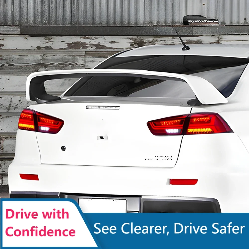 

Upgraded Audi A6 Style Dynamic Flashing Signal Light Car Accessories for Mitsubishi Lancer 2008-2017 LED Car Taillights Assembly