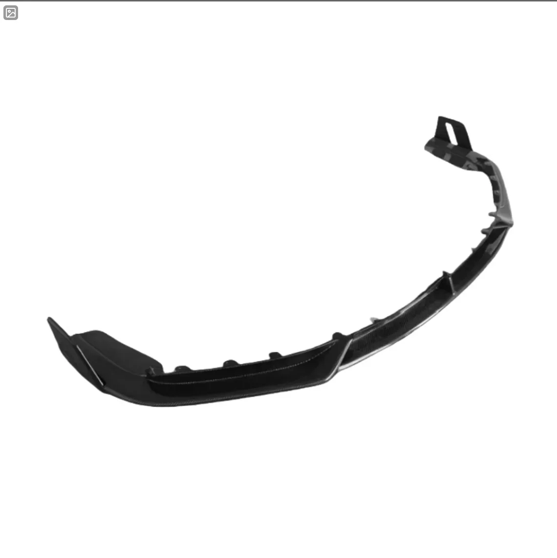 Suitable for Porsche 911 992 Front Bumper Carbon Fiber X-shaped Lip Reinforcement Performance Component