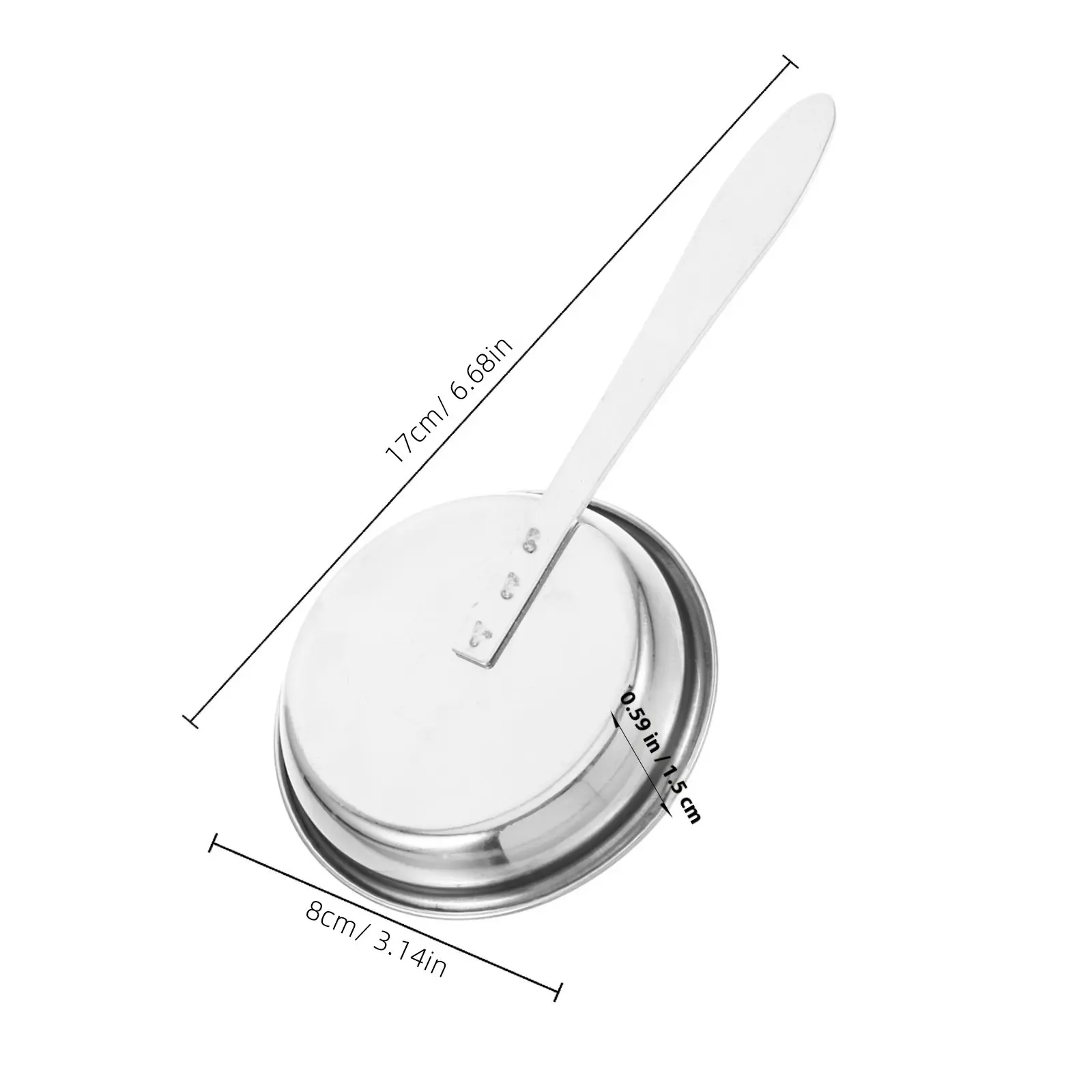 Premium Stainless Steel Extinguisher Snuffer Long Handle Wide Head Easy Angle Access Flame Control Decorative Tool