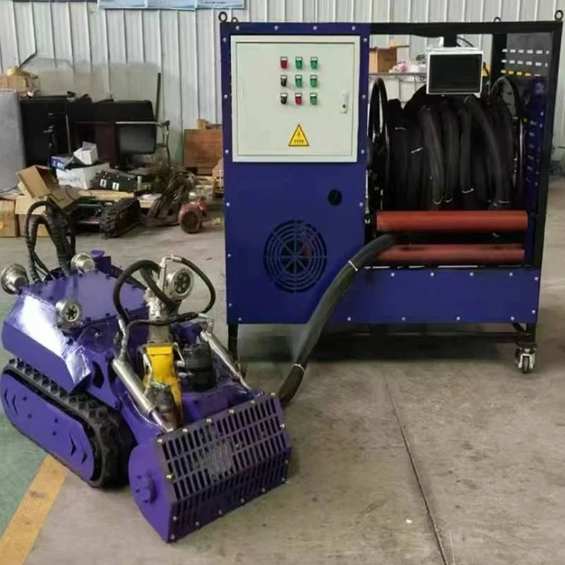 روبوت التجريف عالي الأداء هو آلة صناعية تستخدم لتنظيف خطوط أنابيب الصرف الصحي #2