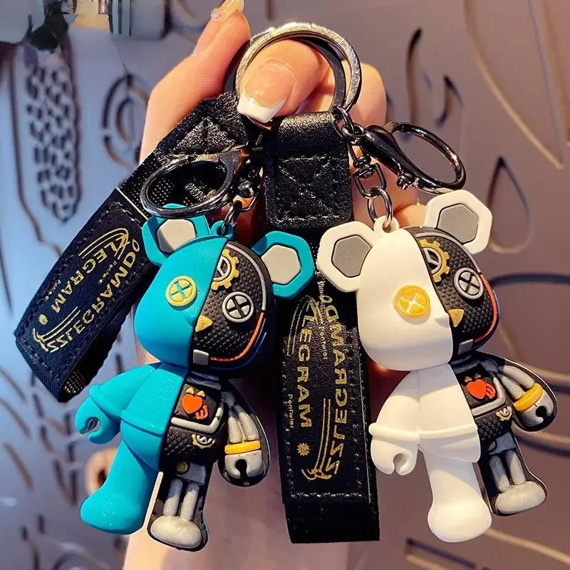 

Lovely Oso Lindo Nicho Muñeca Llavero Bolsa Llavero Personalización Pequeños Accesorios Colgantes Llavero Regalo De Decoración