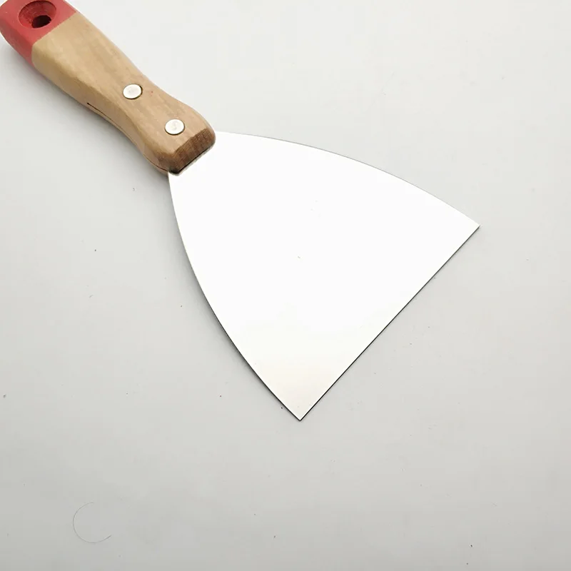 Putty Knife Plaster Coated Smoothing Tiling Tools Masonry Construction Tool Pizza Cutter Salad Knife 1/2/3/4/5/6 inch