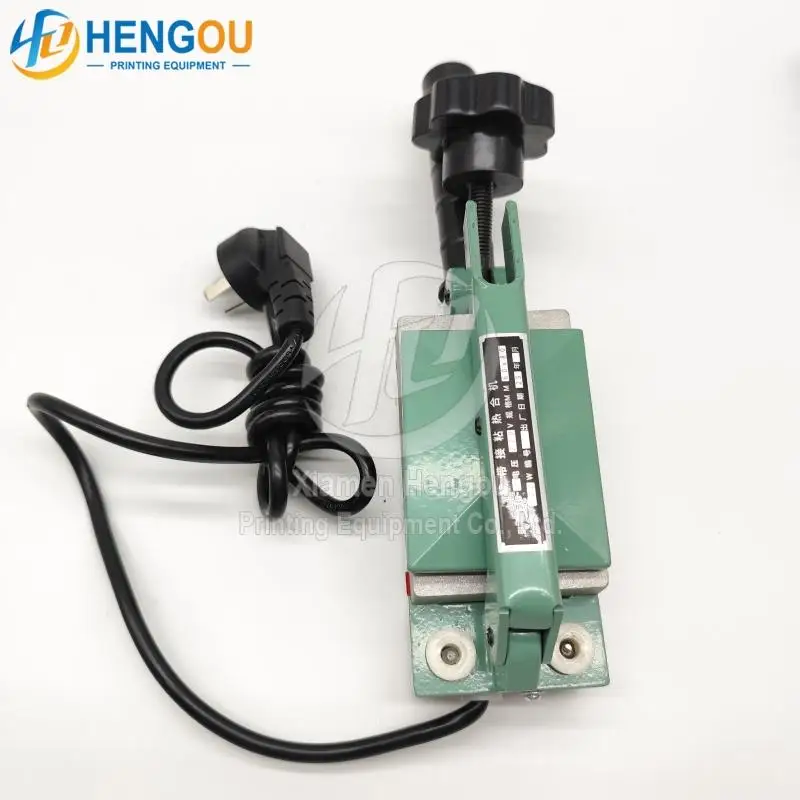 Nylon Tape Bonding Heat Sealing Machine Hengoucn Voltage 220v power 300w printing press 60*80mm