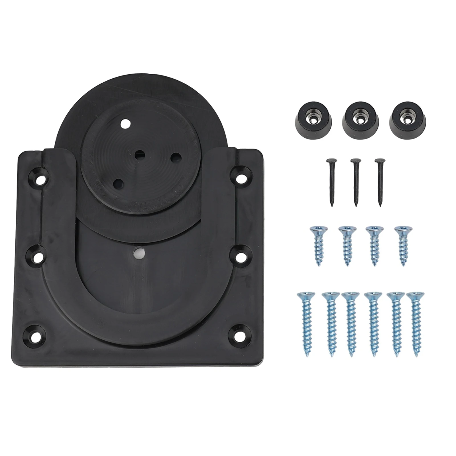 Heavy duty Dartboard Mounting Bracket Hanging Kit Easy Installation Suitable for Most Dartboards Plastic Material 65g Weight