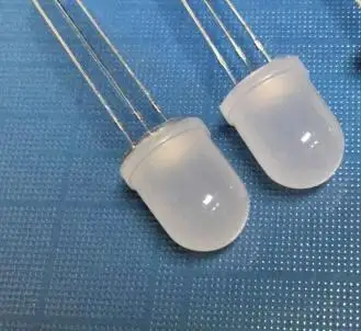 5PCS F10 10mm LED Red+Green Light Emitting Diode Common Anode Cathode Tricolor Positive Negative Type RGB Blue Bicolour