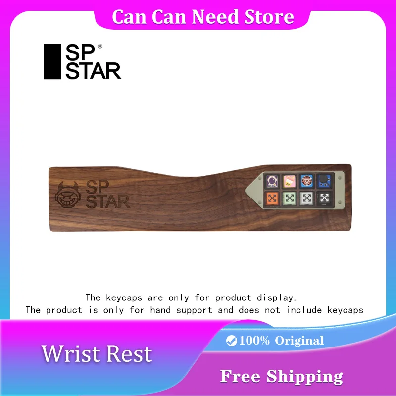 

SP-STAR Деревянная подставка для комода из орехового дерева с магнитной индивидуальной эргономичной подставкой для игрового стола для хранения колпачков для ключей