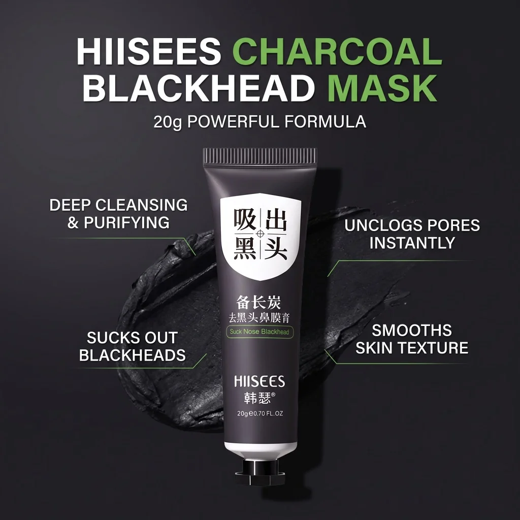 20g Peel-off Mask Purify Facial Pores Remove Blackheads On Nose Refine Big Pores Eliminate Blemishes Skin Care Cream